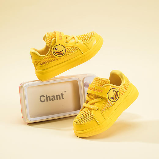 B.Duck小黄鸭童鞋夏季儿童运动鞋22-30 BY1381021 商品图2