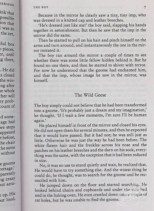 预售 【中商原版】尼尔斯骑鹅旅行记 英文原版 PBC The Wonderful Adventure of Nils Holgersson Selma Lagerlof 商品图7