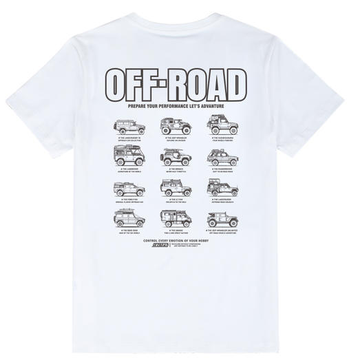 2022春夏潮男简约越野车元素户外休闲短袖T恤offroad个性范打底衫 NMT-1807 商品图3