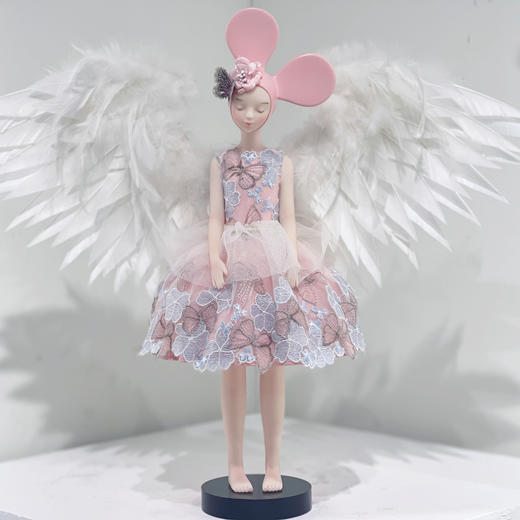 粉蝴蝶天使-然女孩-栾佳齐 商品图1