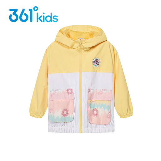 小361女童梭织薄外套儿童防风外衣K62214605 商品图0