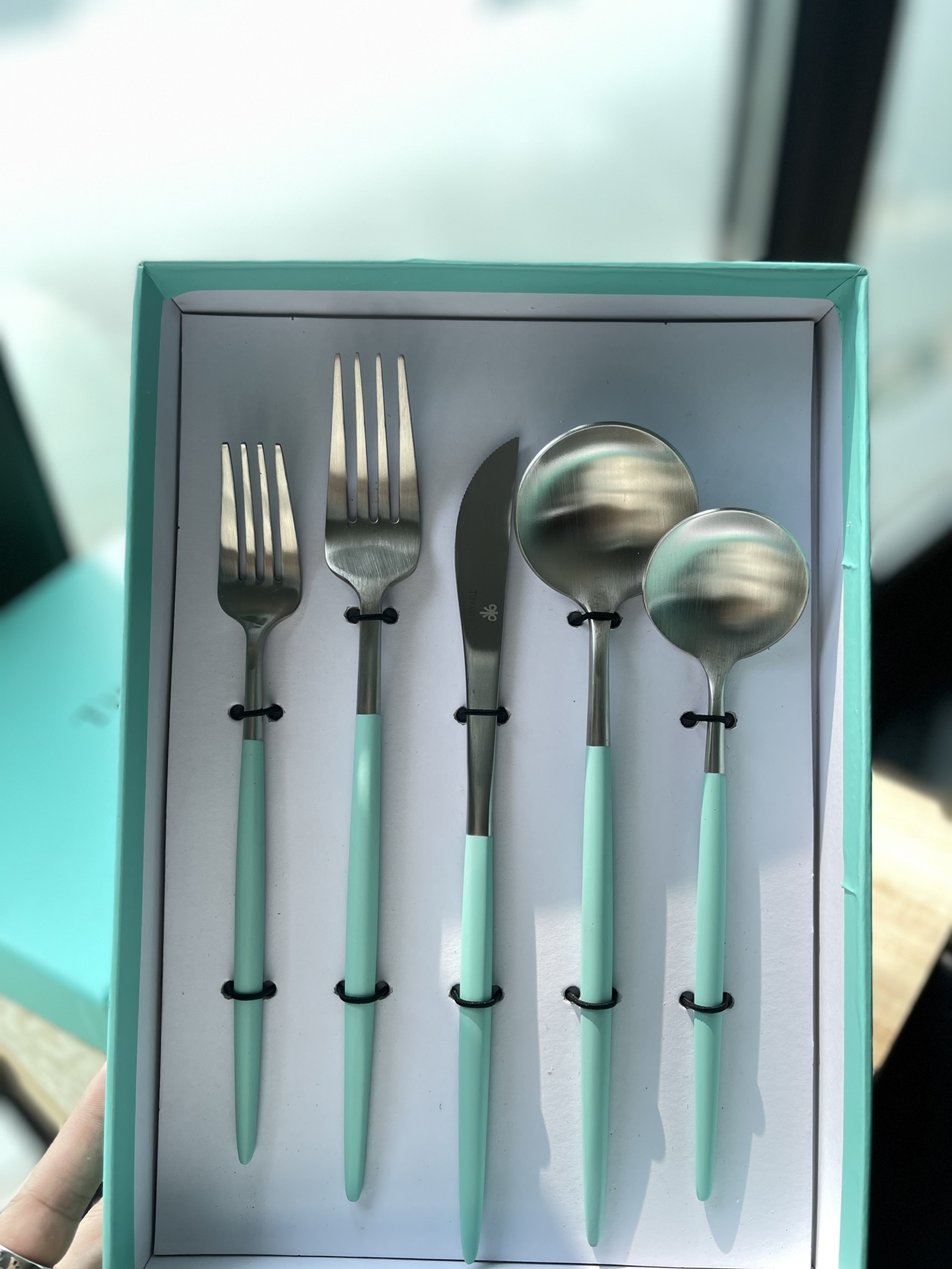 蒂芙尼 西餐刀叉勺餐具套装