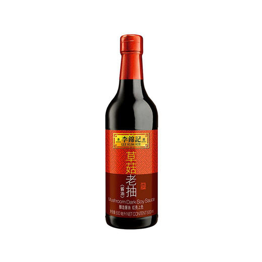 李锦记草菇老抽酱油 500ml 商品图0