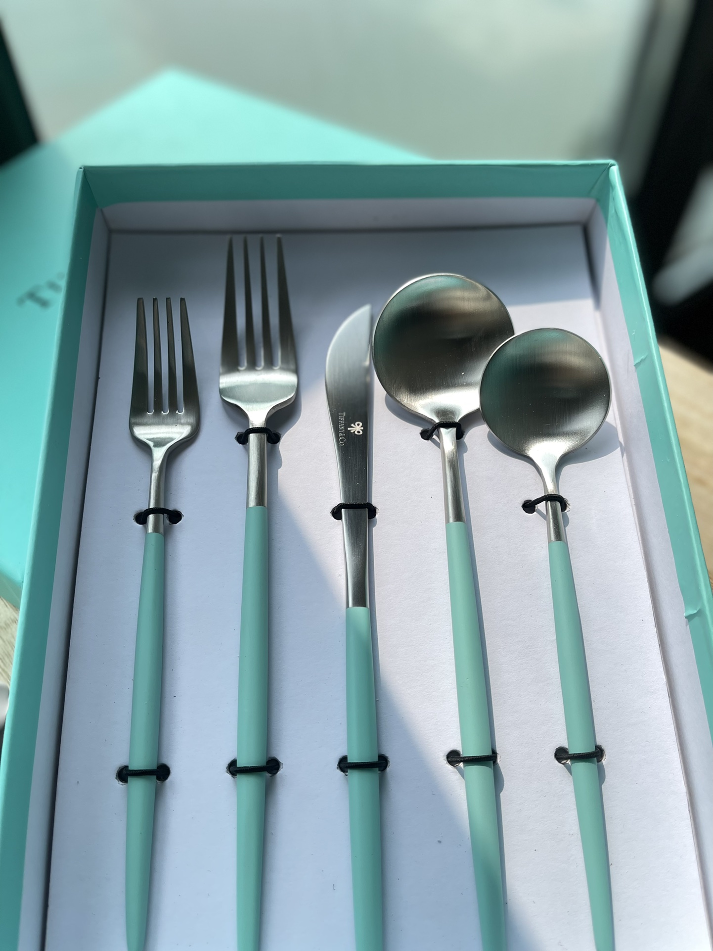 蒂芙尼 西餐刀叉勺餐具套装