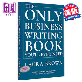 【中商原版】如果你只需要一本商务写作书，必须选这本 英文原版 The Only Business Writing Book Youll Ever Need