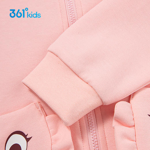 小361女童针织外套儿童连帽外衣小童上衣2022春季新款K62214607 商品图3
