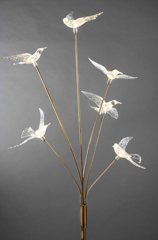 6头亚克力鸟路引（运费自理） 商品图0