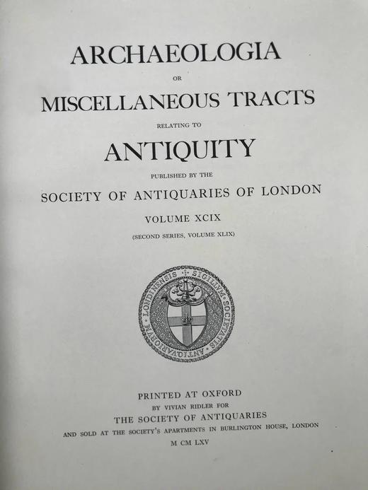 考古学图集（卷99） 数百幅插图 精装大16开 商品图2