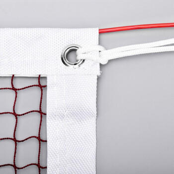 狂神羽毛球网标准网室外球网便携式拦网 四面包边【钢丝比赛款】ks0717 商品图4