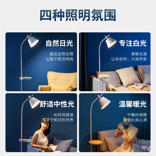 几光无线充电落地灯 商品图2