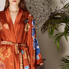 Solo seta重磅真丝睡袍女桑蚕丝新娘晨袍可外穿中国风家居服秋冬 商品缩略图1