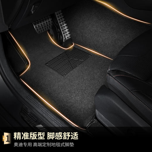 定制专用宝马奥迪比亚迪别克大众凯美瑞朗逸汽车脚垫（留言备注车型年份哦） 商品图0