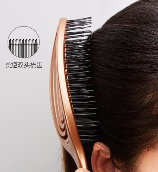 【6F】多样屋弹力魔发梳干湿两用弹性卷发梳子家用气囊按摩梳内扣造型梳 商品图0