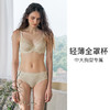 HSIA遐内衣女大胸显小全罩杯春夏轻薄上托胸罩仿刺绣性感蕾丝文胸维多利亚印象 商品缩略图1