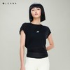 LEANA清爽透气美背镂空不含胸垫后面绑结宽松休闲T恤健身罩衫LN5113 商品缩略图2