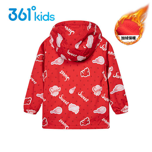 小361女童梭织加厚外套儿童加绒外衣K62214602 商品图2