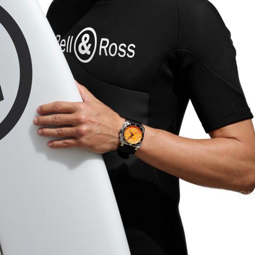 Bell & Ross 柏莱士 INSTRUMENTS系列 BR0392-D-0-ST/SRB 潜水休闲腕表 商品图6