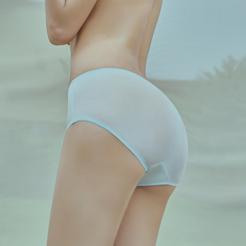 都市丽人健康系列零感无痕锦泳三角低叉女士内裤LK252S