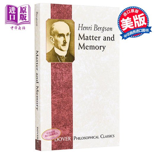 【中商原版】亨利·柏格森：物质与记忆 英文原版 Matter and Memory Henri Bergson 商品图0