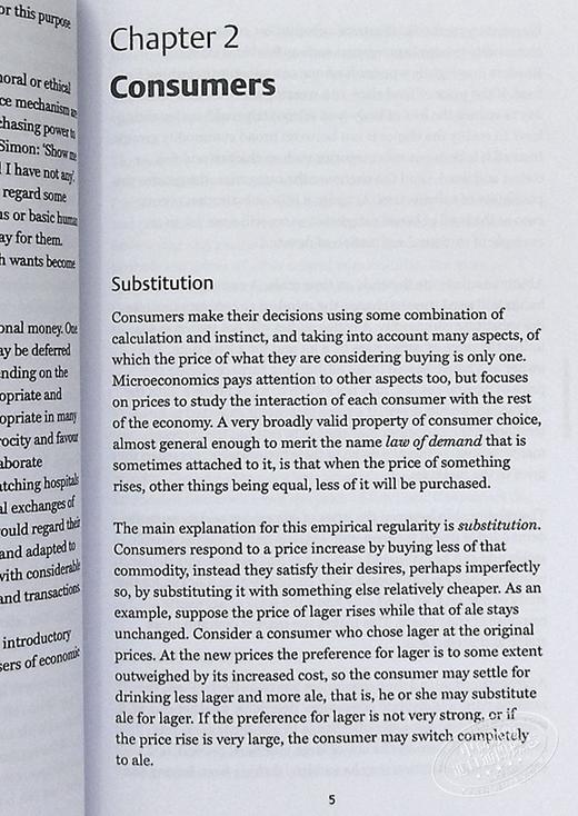 【中商原版】Microeconomics: A Very Short Introduction 英文原版 牛津通识系列：微观经济学 Avinash K. Dixit 商品图7