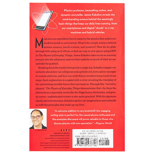 预售 【中商原版】魔鬼物理学1：隐藏在日常生活背后的物理学知识 英文原版 The Physics of Everyday Things James Kakalios 商品图1