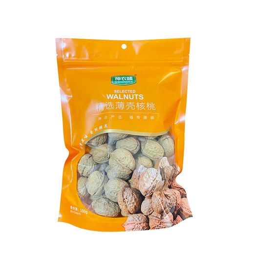 薄皮核桃500g 皮薄易剥 一夹就开 商品图0