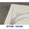 【大彩图】张大千工笔画白描底稿小品《斗方小品册页》兰花临摹勾线花鸟线稿QD24 商品缩略图4