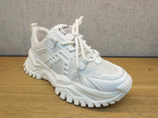 2021春季新款豪行舒适女鞋21178207圆头平底健步系带运动板鞋正品 商品图2