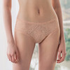 HSIA遐内裤女轻薄款波米几何性感蕾丝纯棉裆底透气网纱中腰平角裤 商品缩略图3