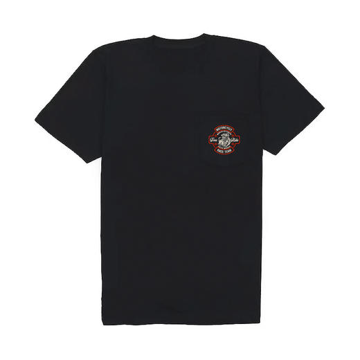 2022潮男复古机车印花图案春夏休闲潮流T恤街头流行型男青年打底T NMT-1810 商品图2