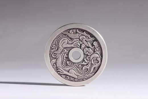 矩德泉坊  纯银手作 龙凤呈祥系列花钱 商品图5