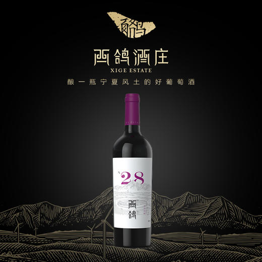 西鸽N28马尔贝克干红葡萄酒 商品图9
