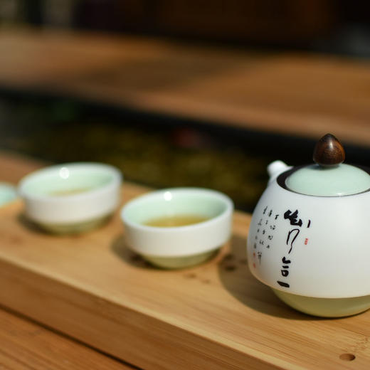 羽诗制造出品  若素（知行合一）阳明心学文创茶器套装 商品图2