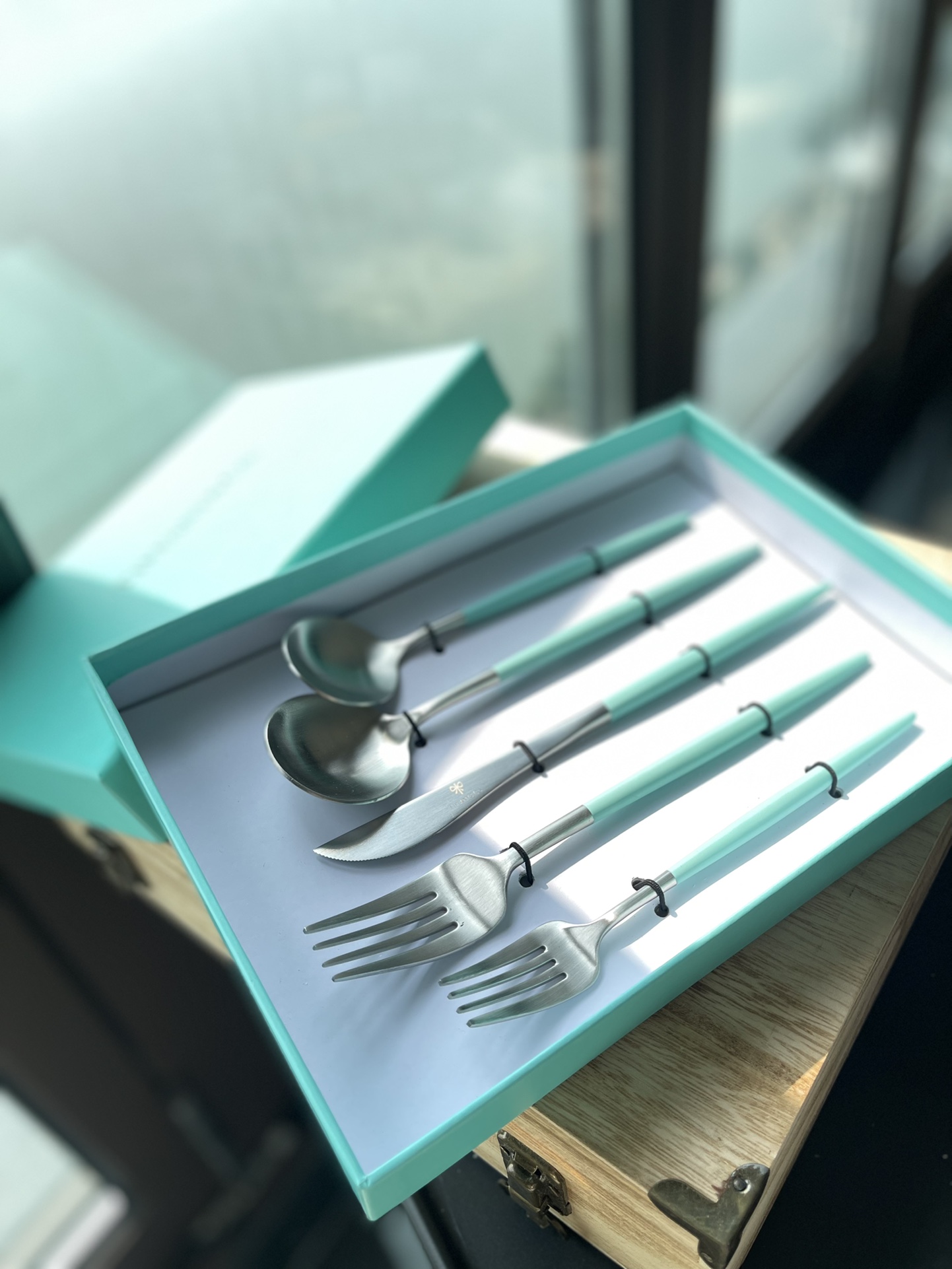 蒂芙尼 西餐刀叉勺餐具套装