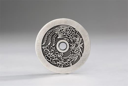 矩德泉坊  纯银手作 龙凤呈祥系列花钱 商品图3
