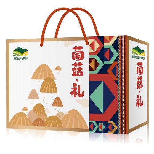 粮田拾趣菌菇礼盒 750g 商品图3