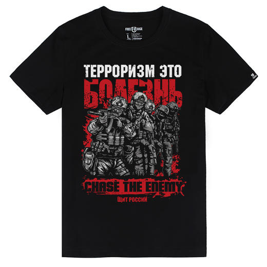 2022阿尔法战队出击印花图案战术服军迷收藏短袖汗衫男士团体T恤 NMT-1809 商品图1