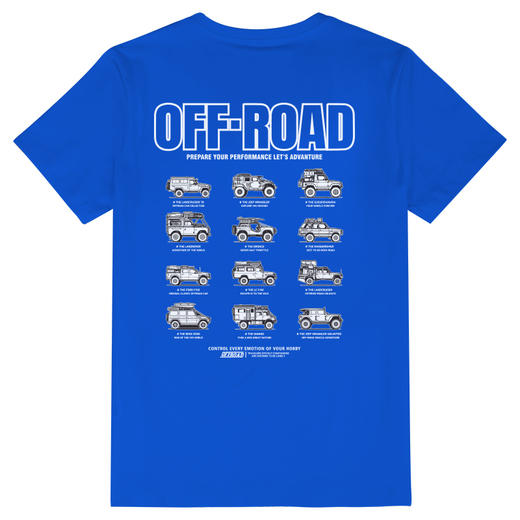 2022春夏潮男简约越野车元素户外休闲短袖T恤offroad个性范打底衫 NMT-1807 商品图9