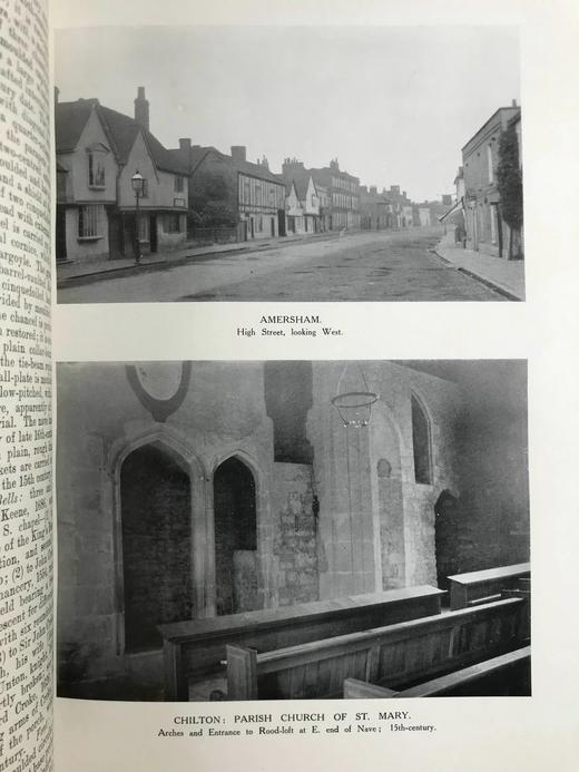 工坊特装本！1912年 白金汉郡历史遗迹（全2卷） 数百幅插图 真皮精装16开 商品图6