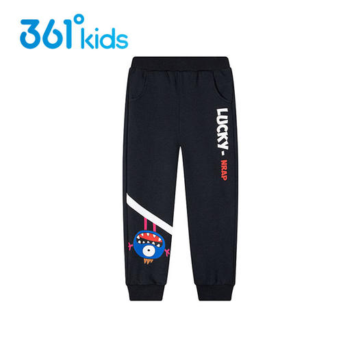 小361男童针织长裤儿童运动裤中小童裤子2022春季新款K52214501 商品图1