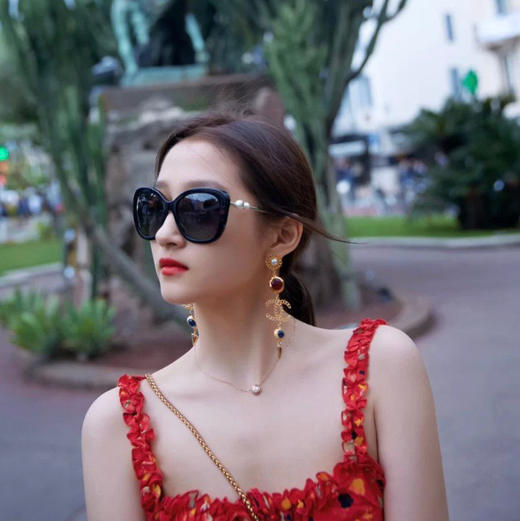 原单品质珍珠 墨镜CHAN*＊ 小香珍珠墨镜3.3 商品图1