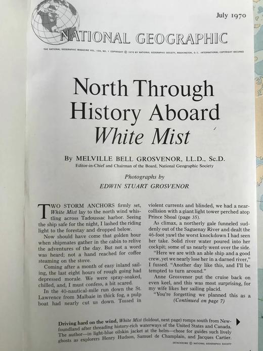 1970年下半年合订本 国家地理杂志 约千幅彩色插图 精装16开 商品图2