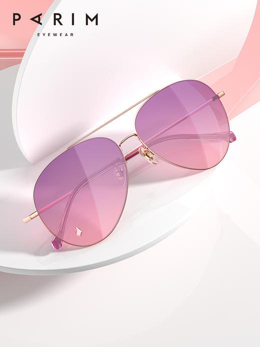 【派丽蒙】 新款GM大框百搭偏光墨镜（情侣款） 商品图0