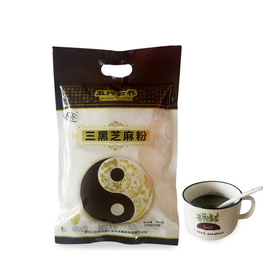 杞冠臻选 | 米珍 三黑芝麻粉  400g/袋 商品图0