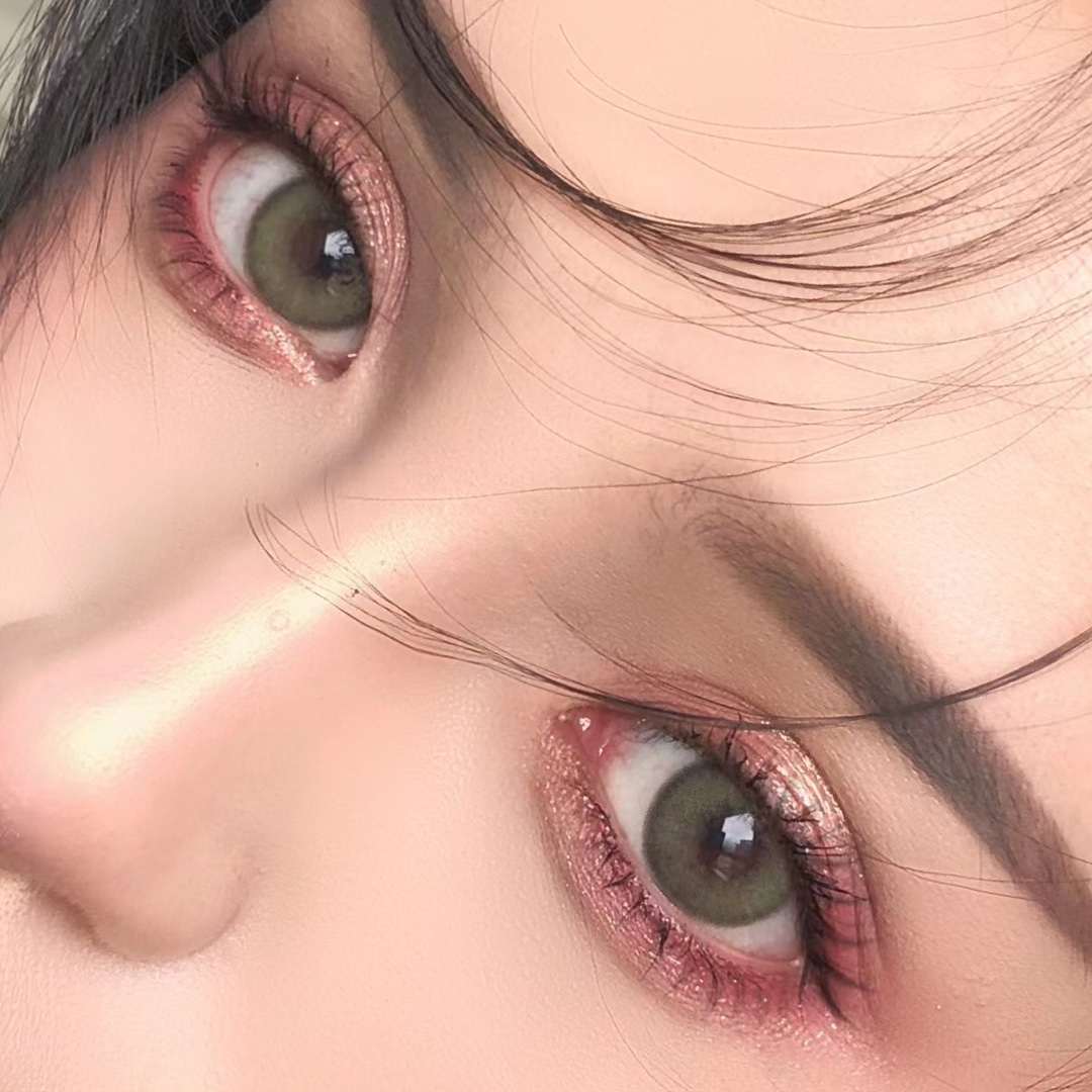 MIRAGECOLOR黎雾日抛隐形眼镜 芝本绿14.2mm 1盒/10片-VVCON美瞳网22