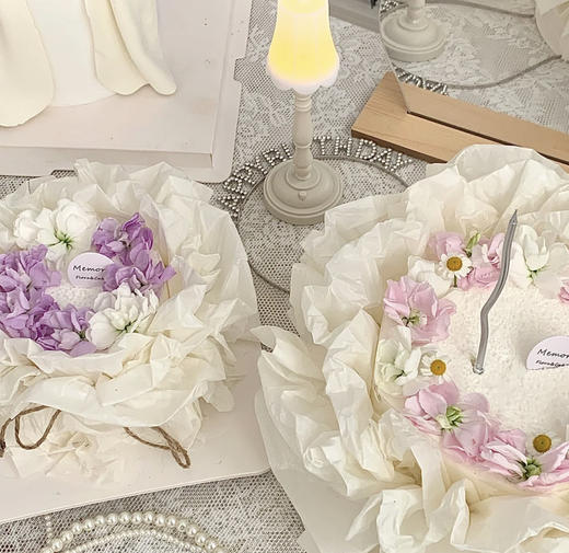 紫罗兰鲜花蛋糕 | 昔果 商品图1