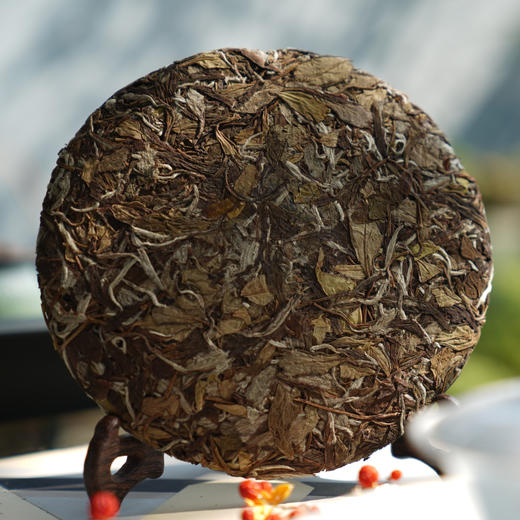 乡关野福鼎高山白牡丹茶饼300g