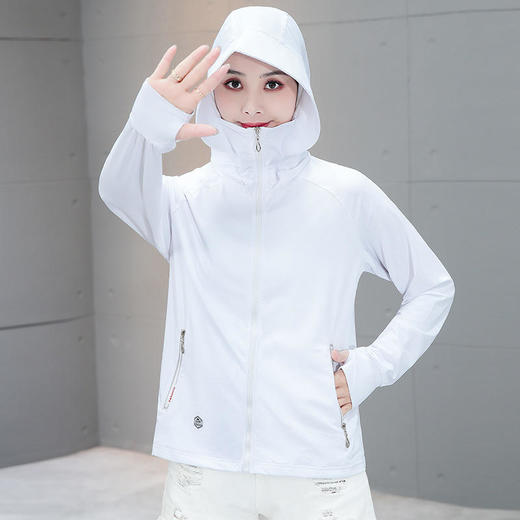 纯色轻盈透气薄款大帽檐防晒衣， 网红汽车防晒服外套 TR-MY2299 商品图5
