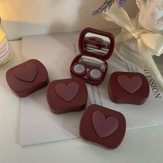 隐形眼镜盒/像鱼as362爱心 商品图0