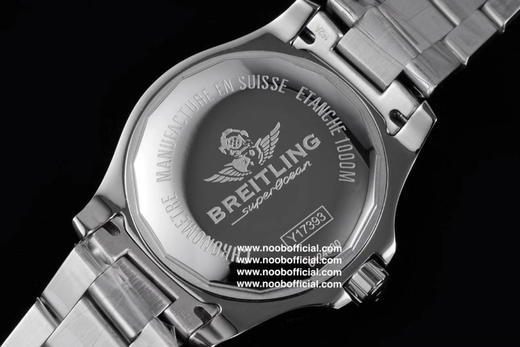 TF百年灵超级海洋44mm特别版腕表，搭载打磨洗花机2824，精钢表带，密底，自动机械机芯，男士腕表 商品图8